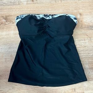 Athleta Belharra Bandeau Tankini Swim Top